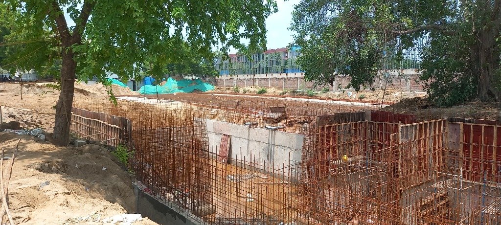 Pool Foundation Steel Reinfocement