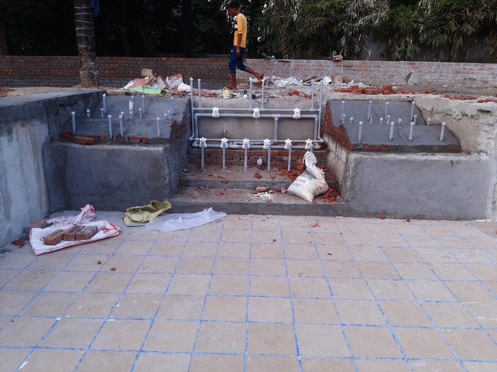 Swimming Pool Plumbing and Piping Work